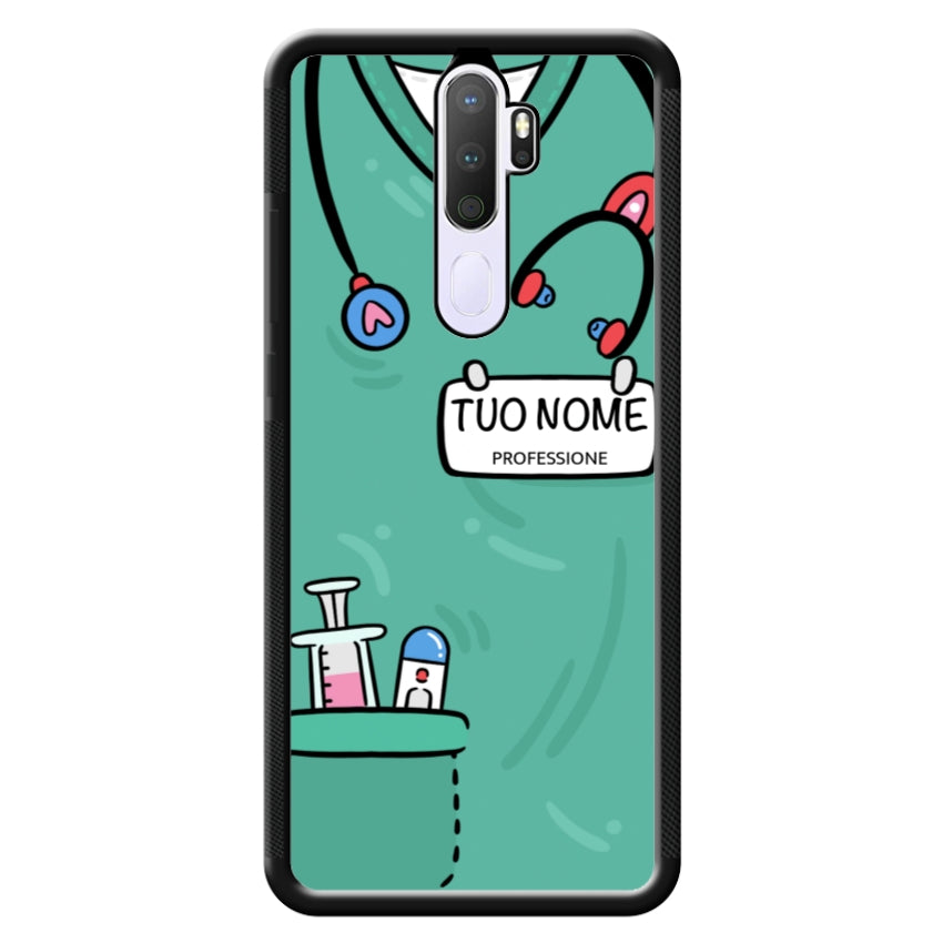 Cover con Divisa Sanitaria Personalizzata - Oppo customall