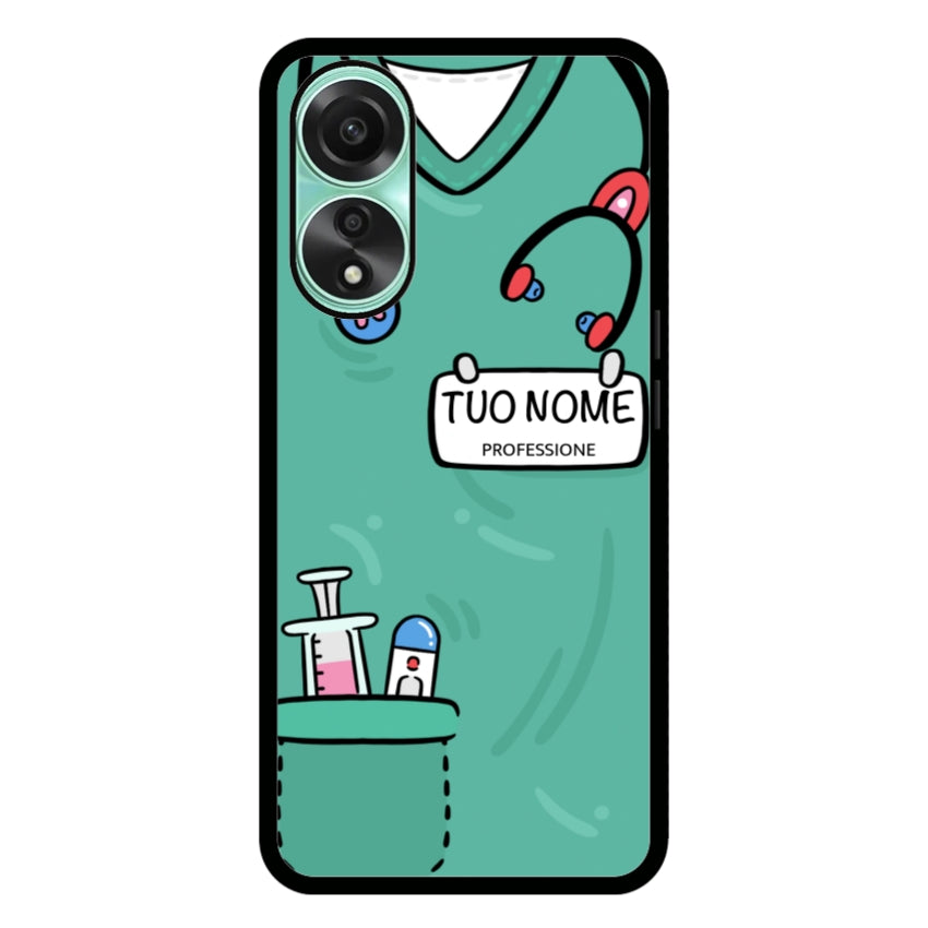 Cover con Divisa Sanitaria Personalizzata - Oppo customall