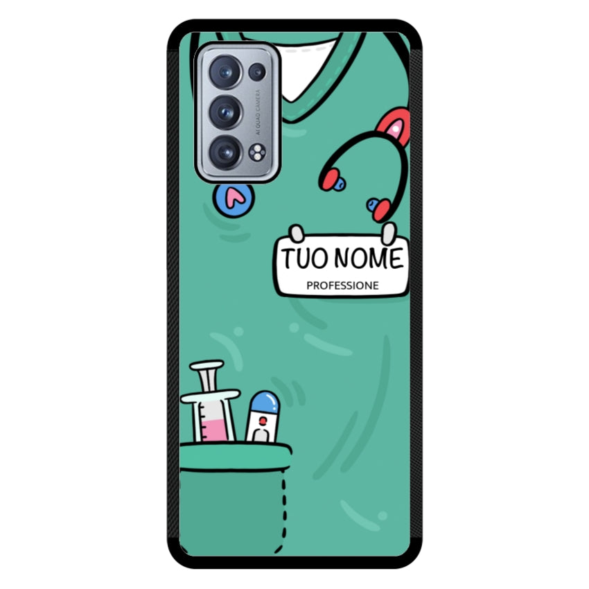 Cover con Divisa Sanitaria Personalizzata - Oppo customall