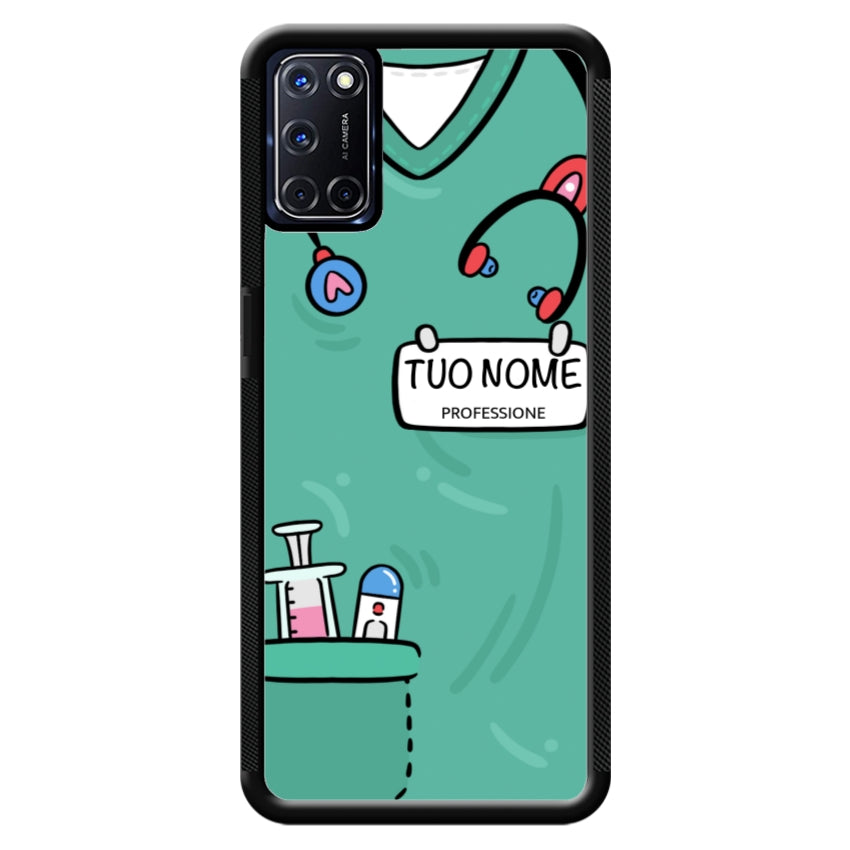Cover con Divisa Sanitaria Personalizzata - Oppo customall