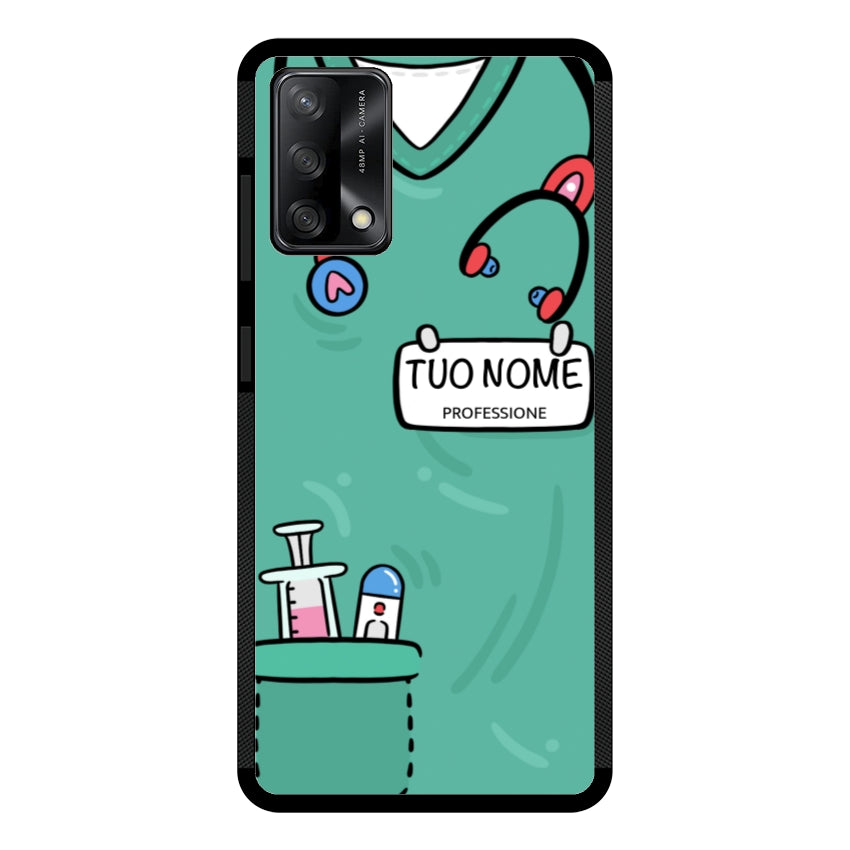 Cover con Divisa Sanitaria Personalizzata - Oppo customall
