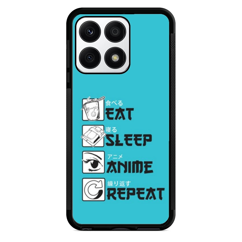 Cover IF15 Eat Sleep Anime Repeat - Huawei e Honor customall