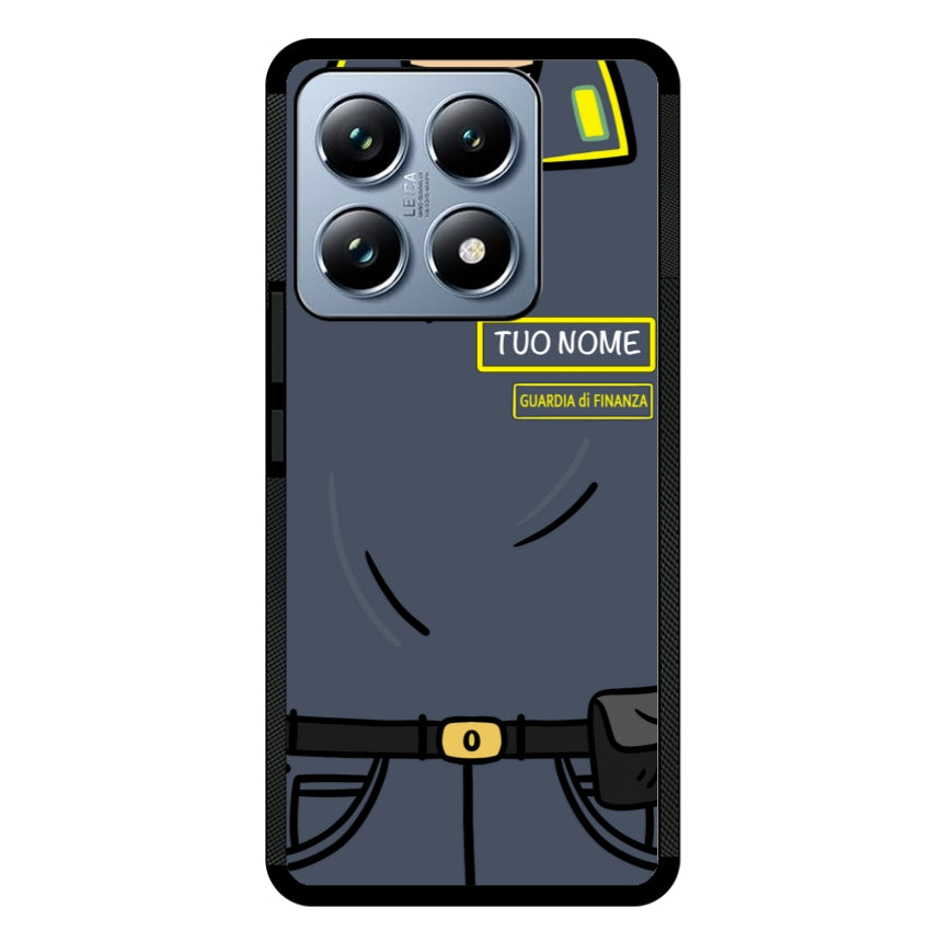 Cover con Nome Divisa Guardia di Finanza- Xiaomi, Redmi e Poco