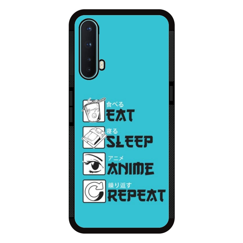 Cover IF15 Eat Sleep Anime Repeat - OnePlus e Nothing Phone customall
