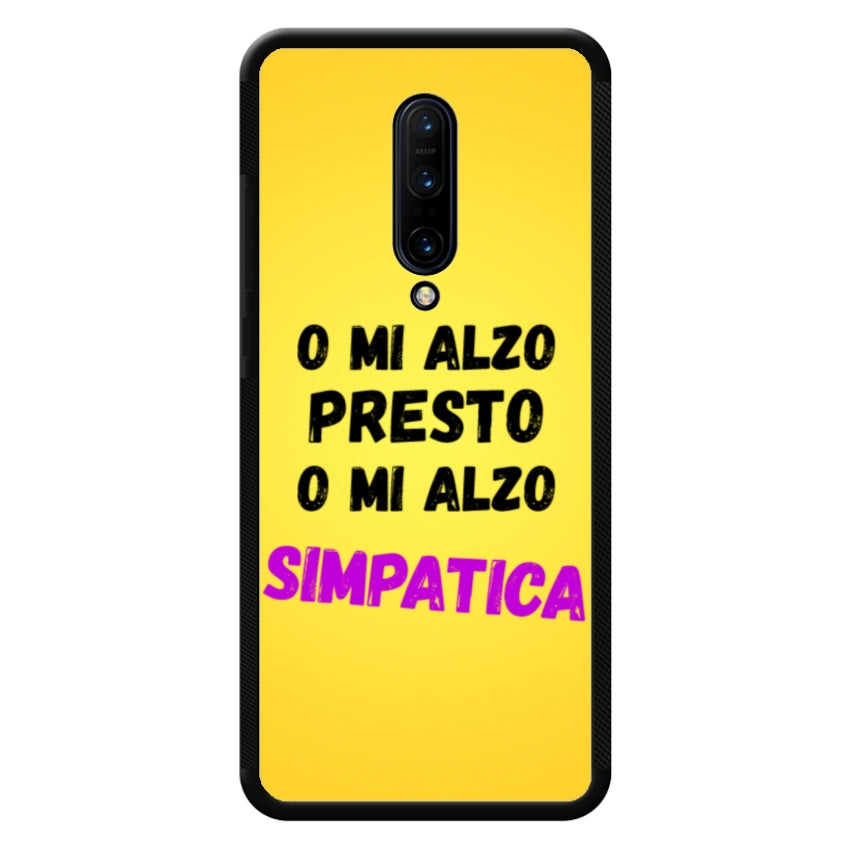 Cover o mi alzo presto o mi alzo simpatica - OnePlus e Nothing Phone customall