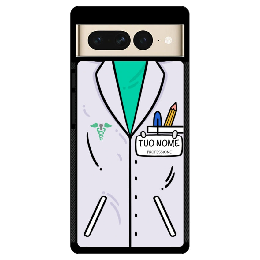 Cover Con Nome Divisa Farmacista - Google Pixel