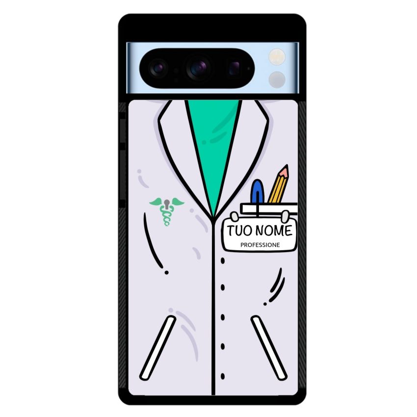 Cover Con Nome Divisa Farmacista - Google Pixel