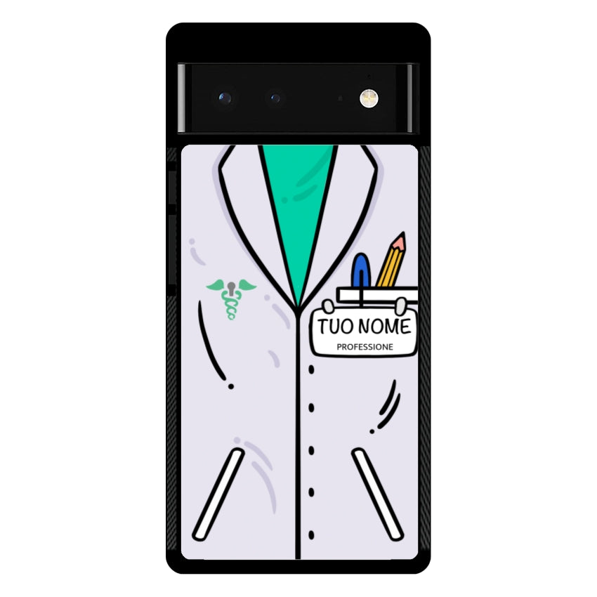 Cover Con Nome Divisa Farmacista - Google Pixel