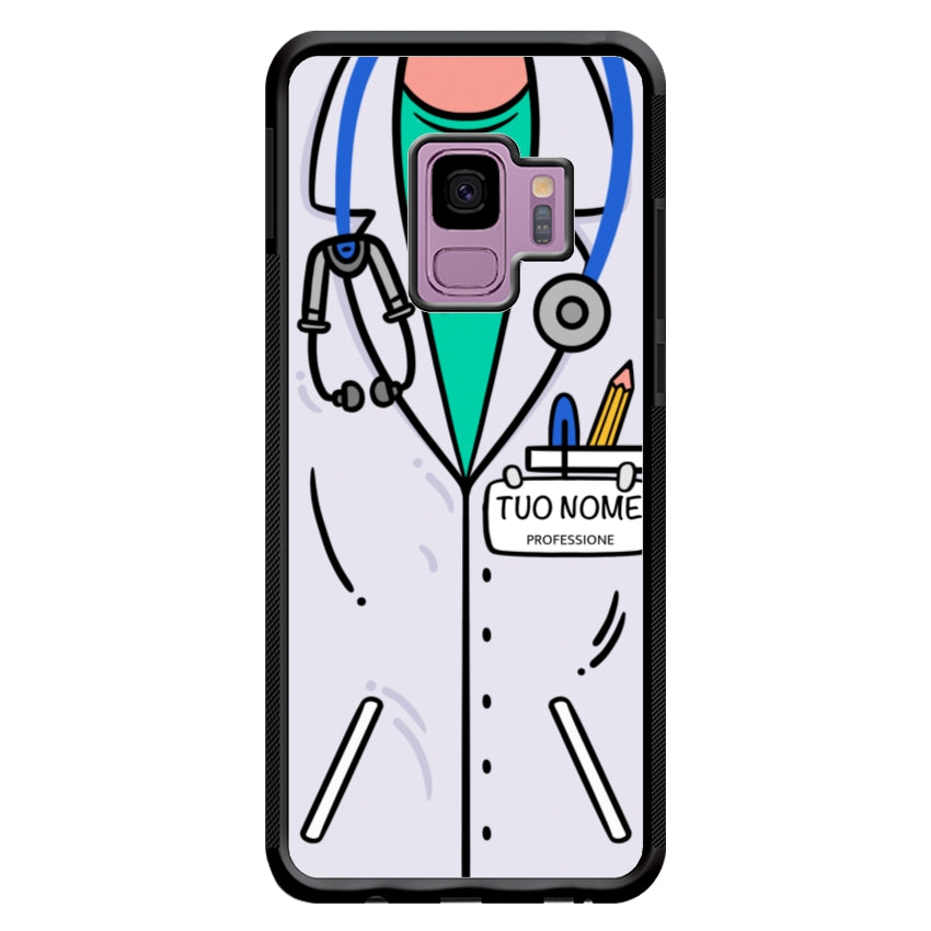 Cover Con Nome Divisa Dottore - Samsung