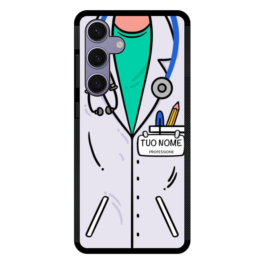 Cover Con Nome Divisa Dottore - Samsung