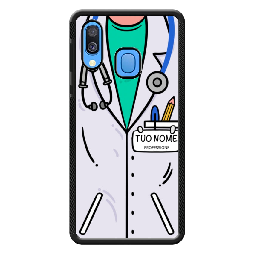 Cover Con Nome Divisa Dottore - Samsung