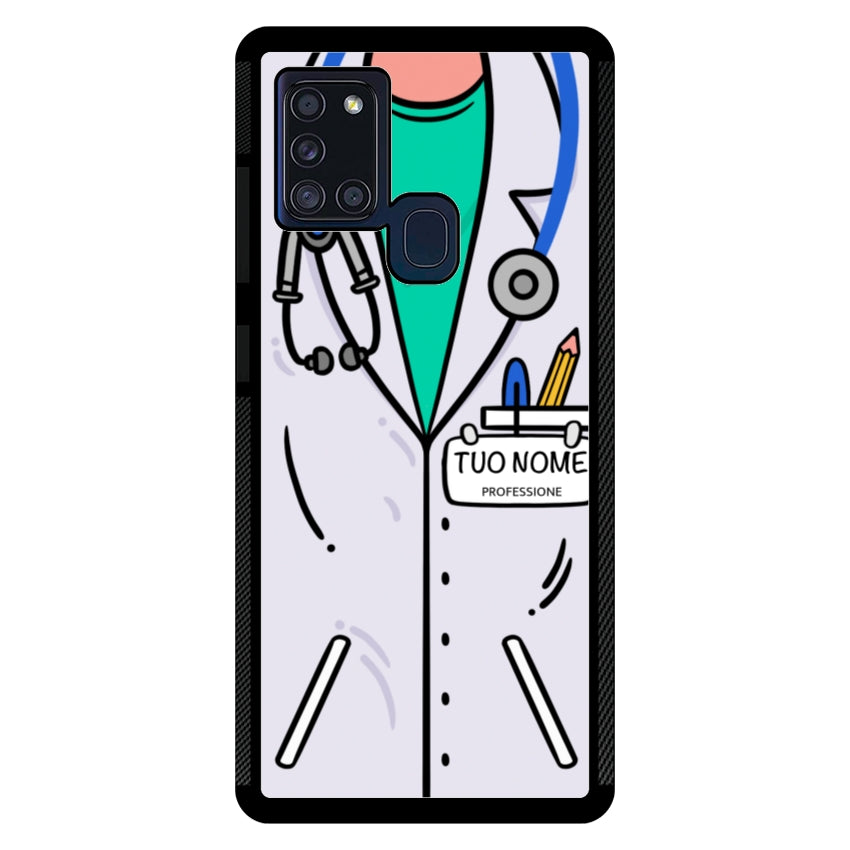 Cover Con Nome Divisa Dottore - Samsung