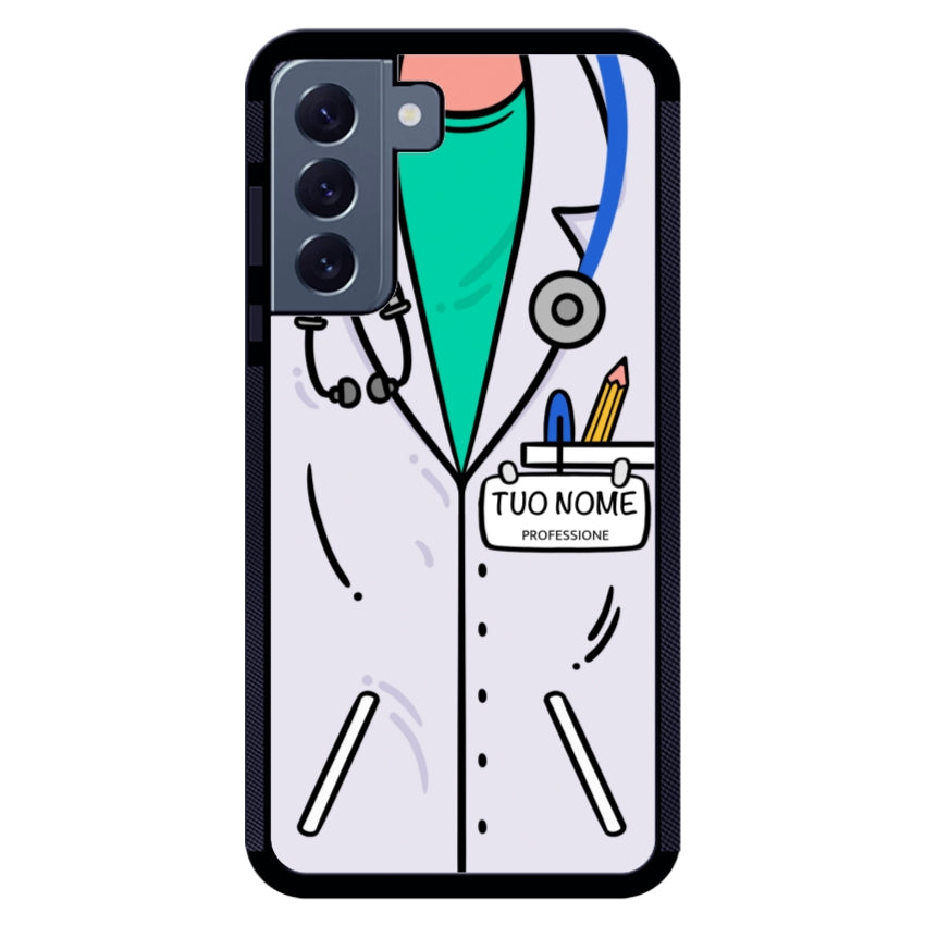 Cover Con Nome Divisa Dottore - Samsung