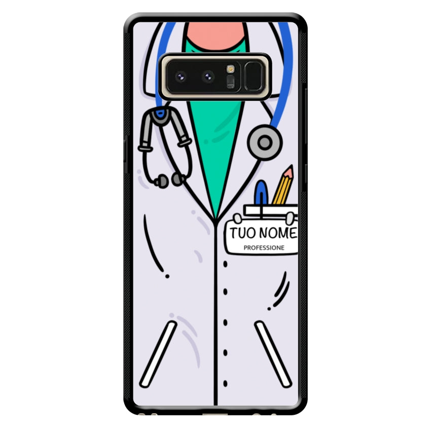 Cover Con Nome Divisa Dottore - Samsung