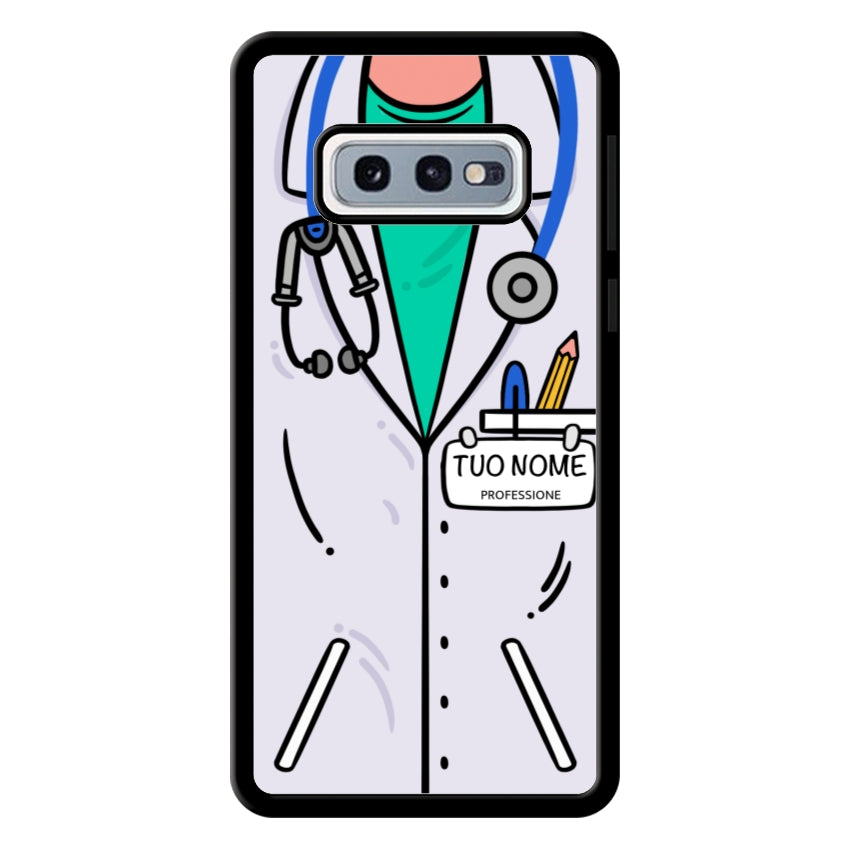 Cover Con Nome Divisa Dottore - Samsung
