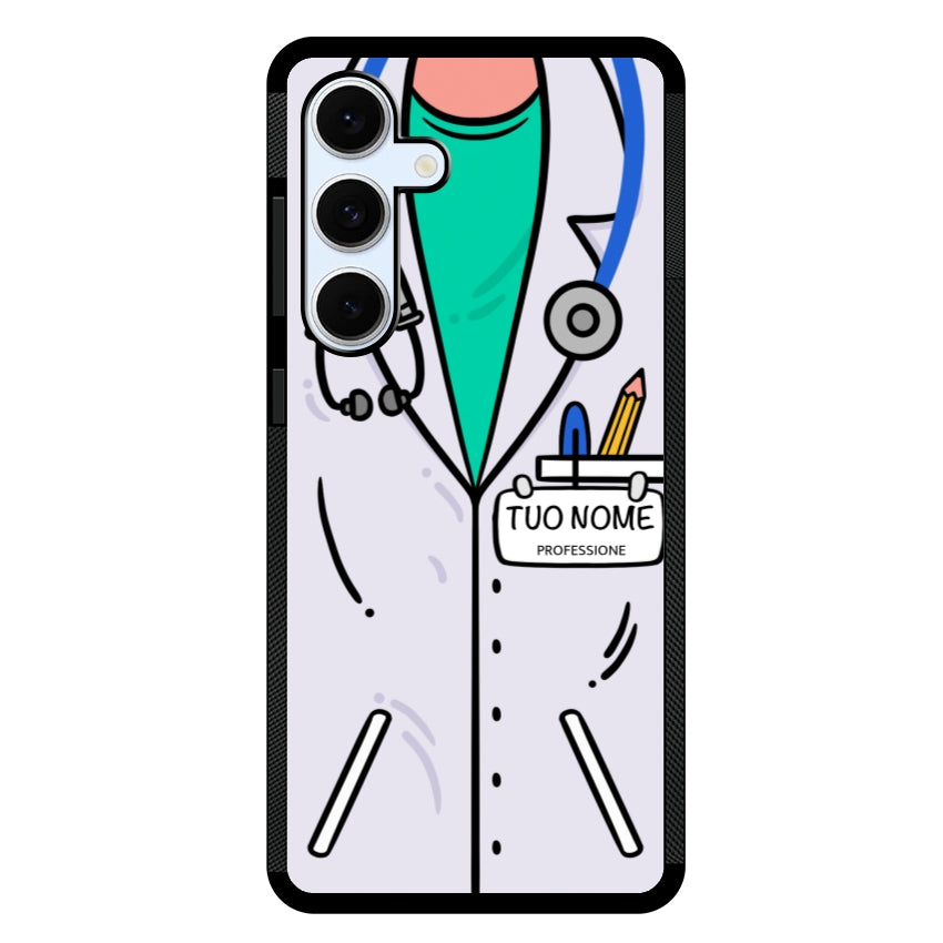 Cover Con Nome Divisa Dottore - Samsung