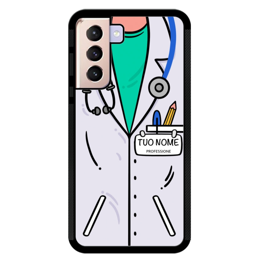Cover Con Nome Divisa Dottore - Samsung