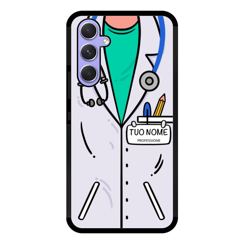 Cover Con Nome Divisa Dottore - Samsung