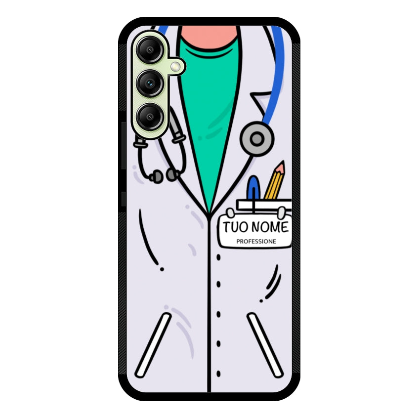 Cover Con Nome Divisa Dottore - Samsung