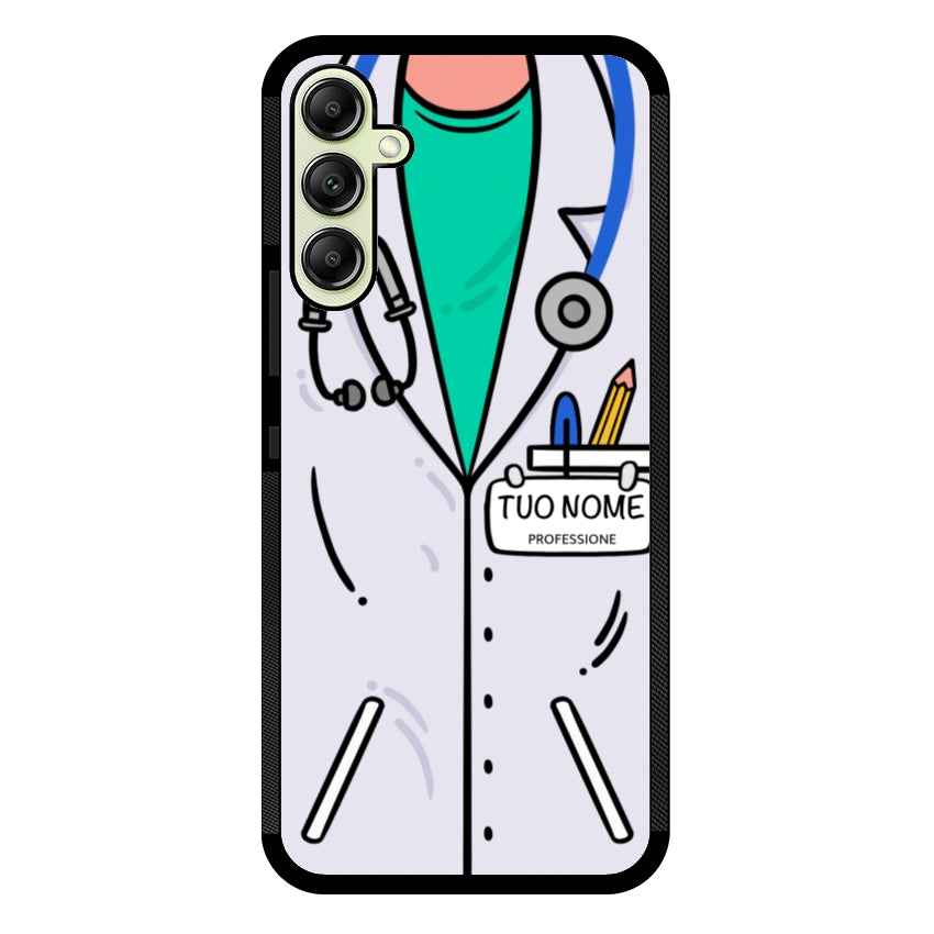 Cover Con Nome Divisa Dottore - Samsung