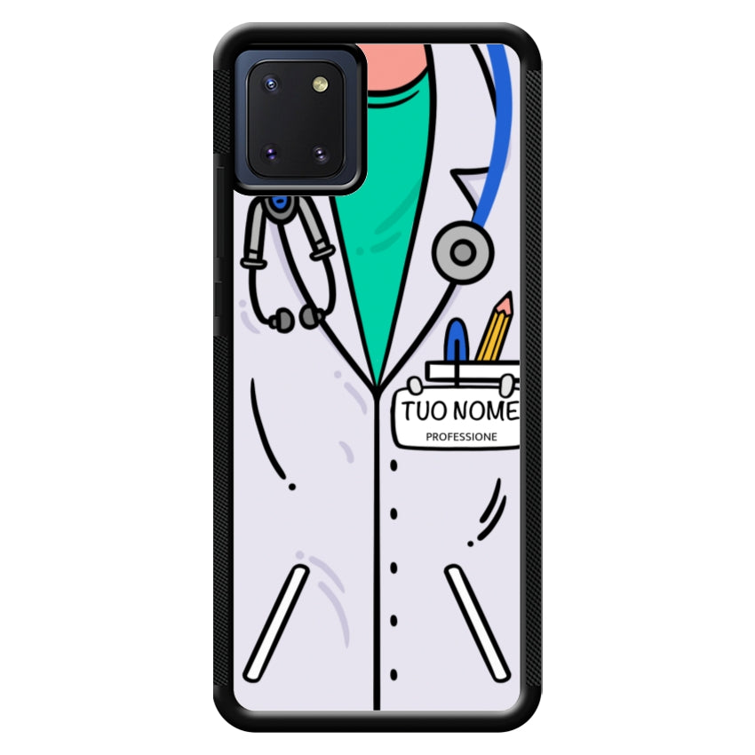 Cover Con Nome Divisa Dottore - Samsung