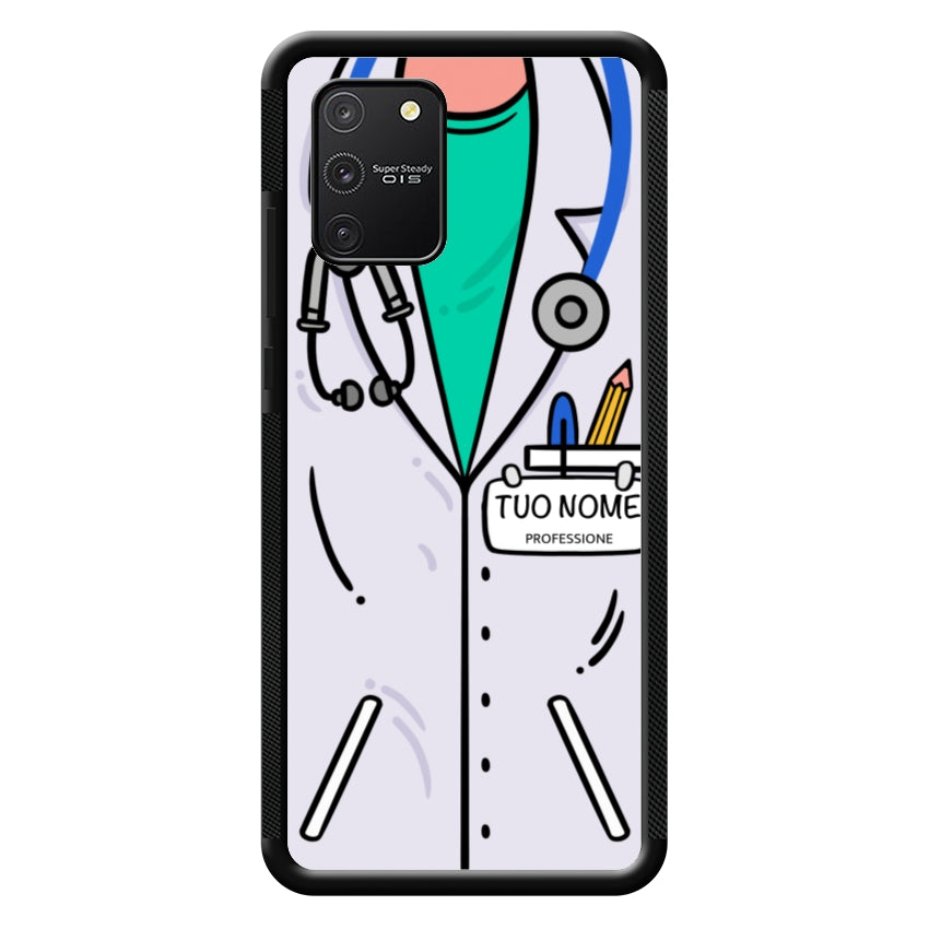 Cover Con Nome Divisa Dottore - Samsung