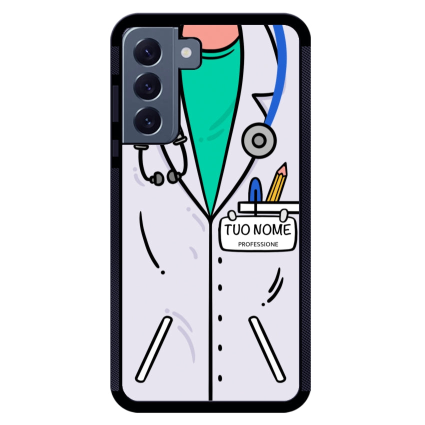 Cover Con Nome Divisa Dottore - Samsung