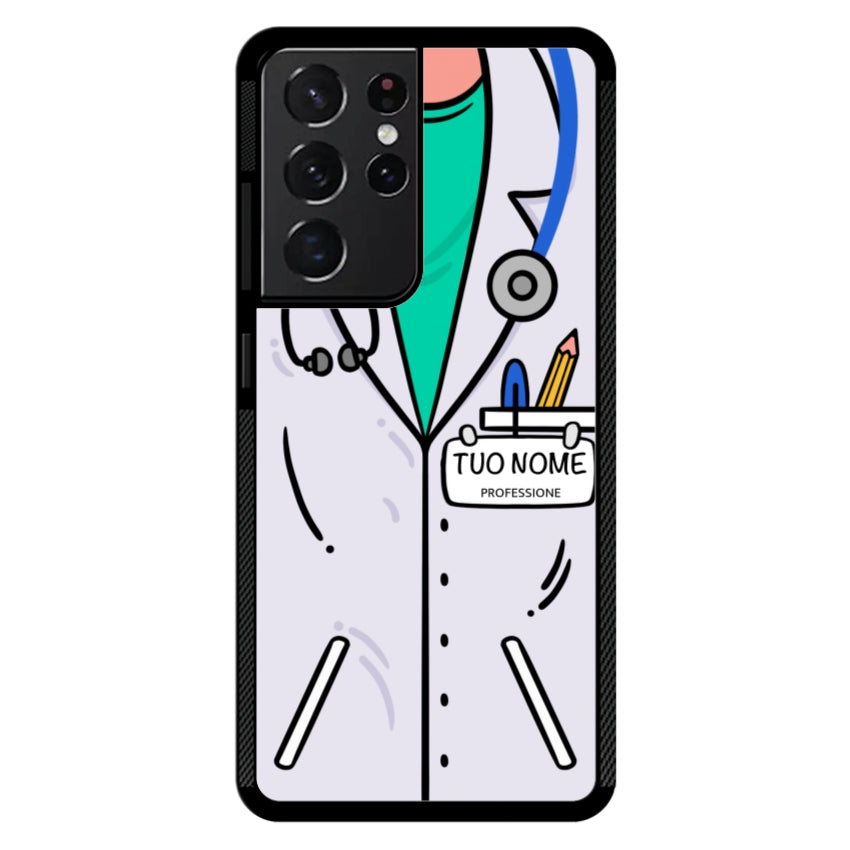 Cover Con Nome Divisa Dottore - Samsung
