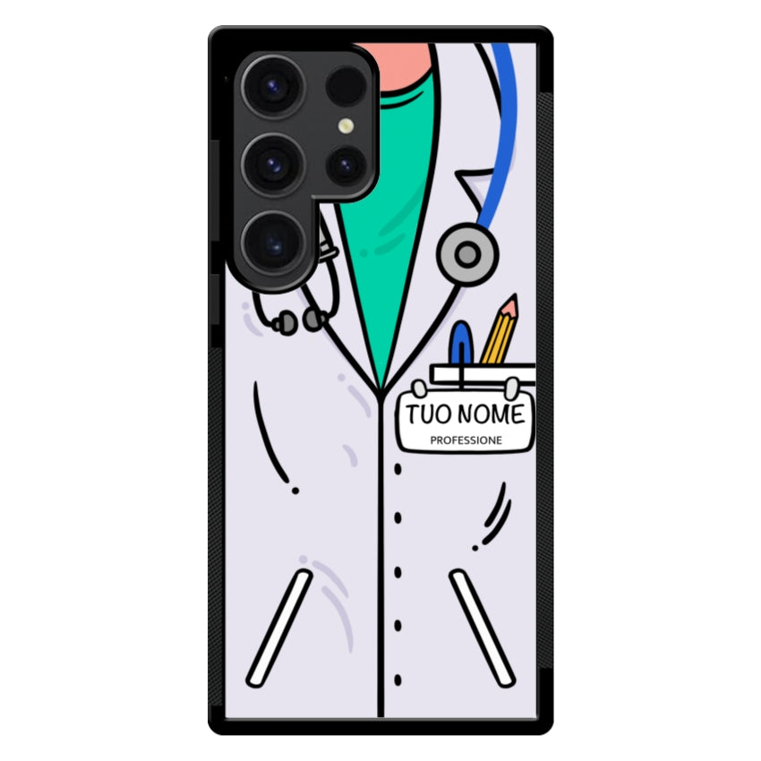 Cover Con Nome Divisa Dottore - Samsung