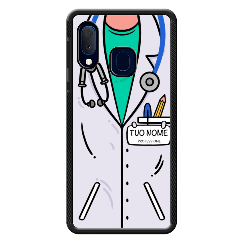 Cover Con Nome Divisa Dottore - Samsung