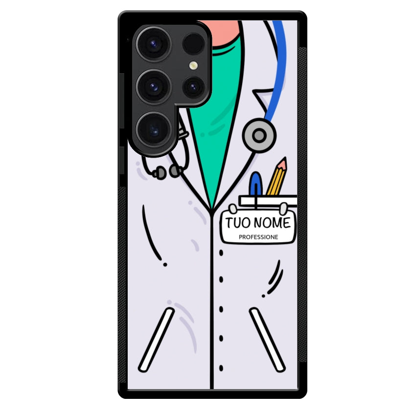 Cover Con Nome Divisa Dottore - Samsung