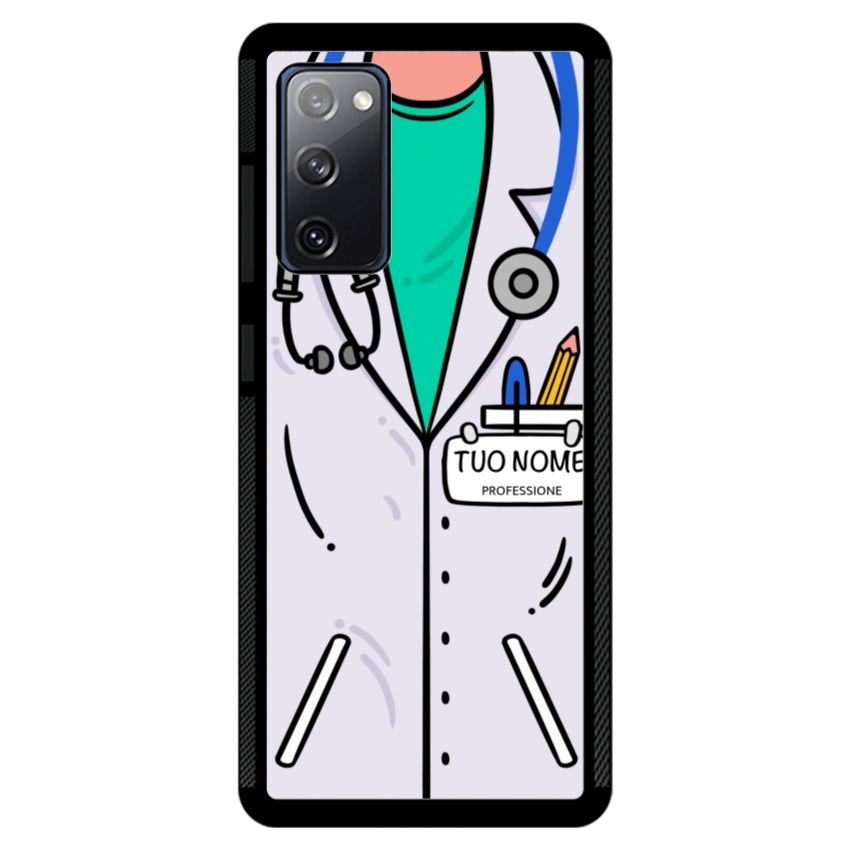 Cover Con Nome Divisa Dottore - Samsung