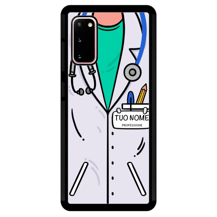Cover Con Nome Divisa Dottore - Samsung