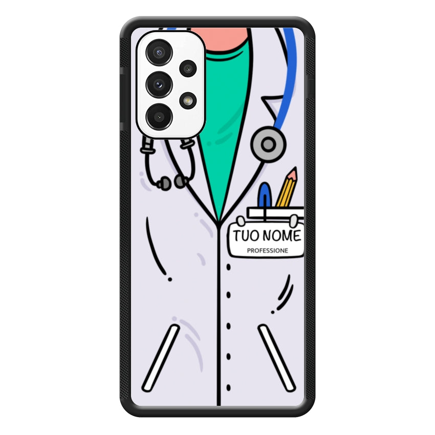 Cover Con Nome Divisa Dottore - Samsung