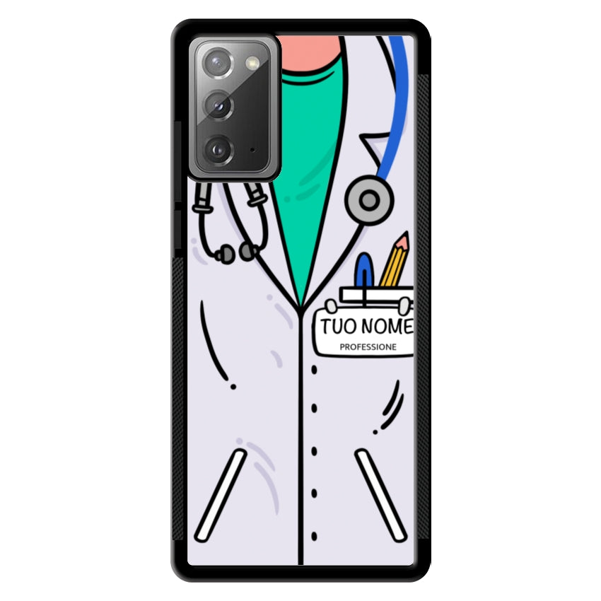 Cover Con Nome Divisa Dottore - Samsung