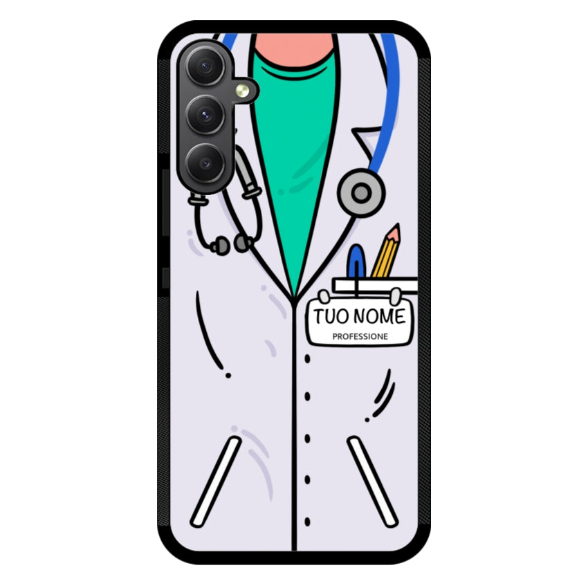 Cover Con Nome Divisa Dottore - Samsung