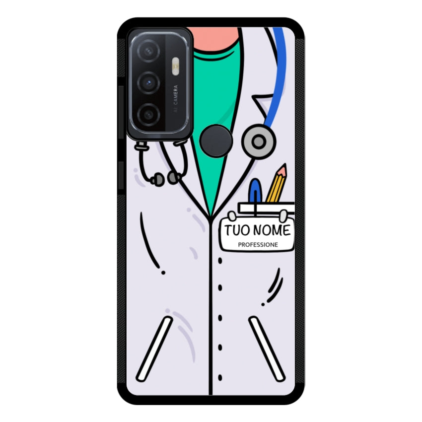 Cover Con Nome Divisa Dottore - Oppo