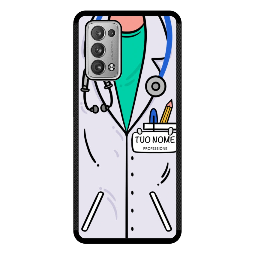 Cover Con Nome Divisa Dottore - Oppo