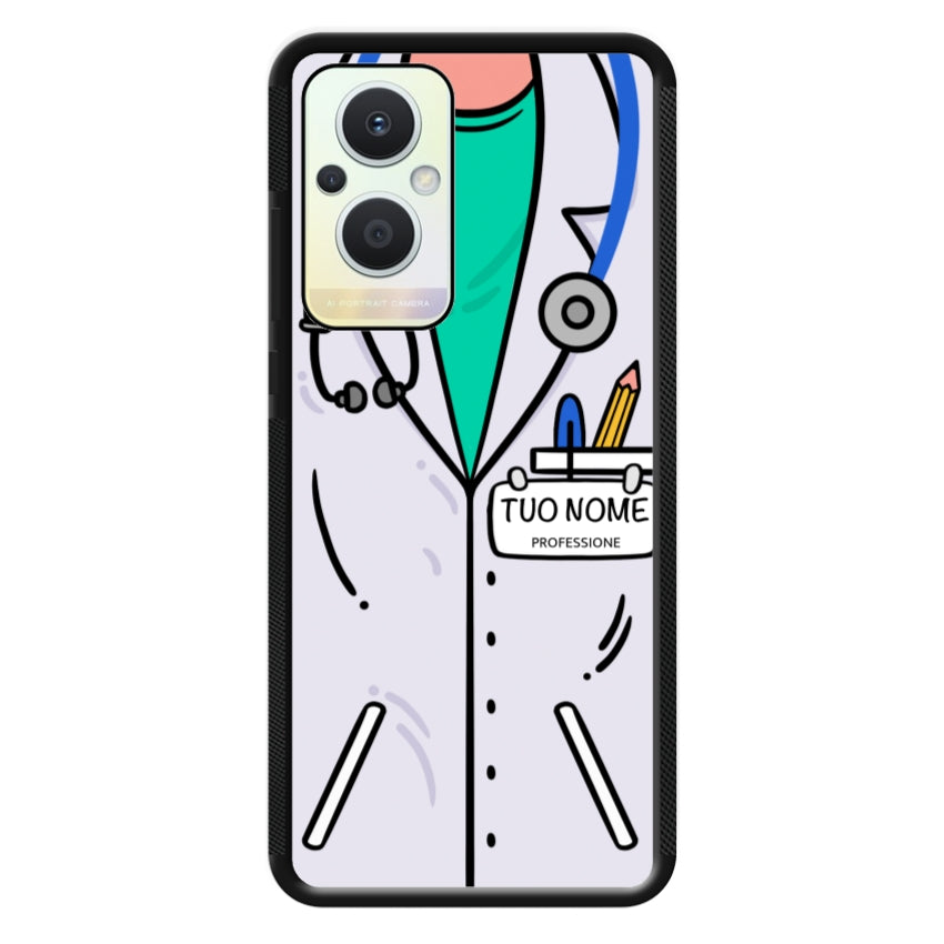 Cover Con Nome Divisa Dottore - Oppo