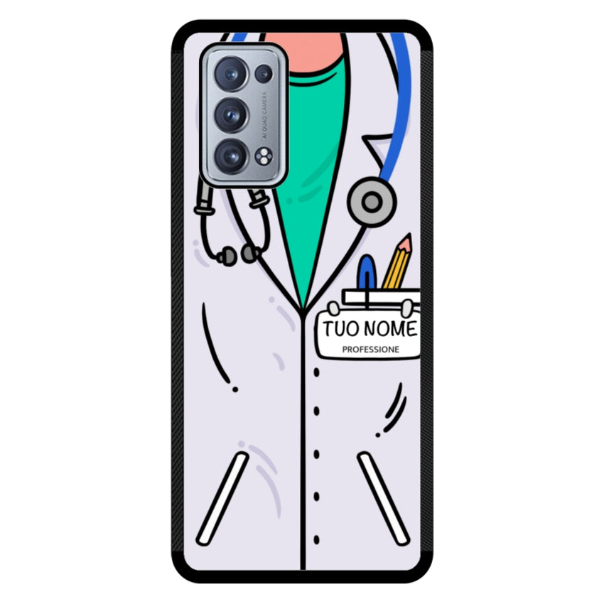 Cover Con Nome Divisa Dottore - Oppo