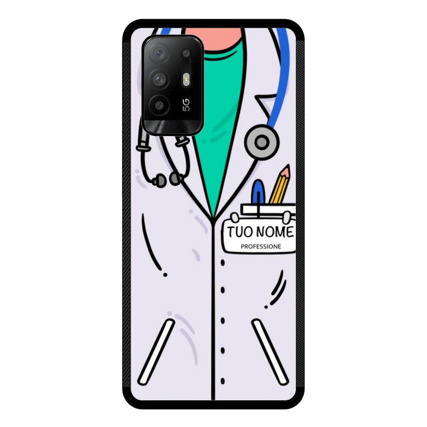 Cover Con Nome Divisa Dottore - Oppo