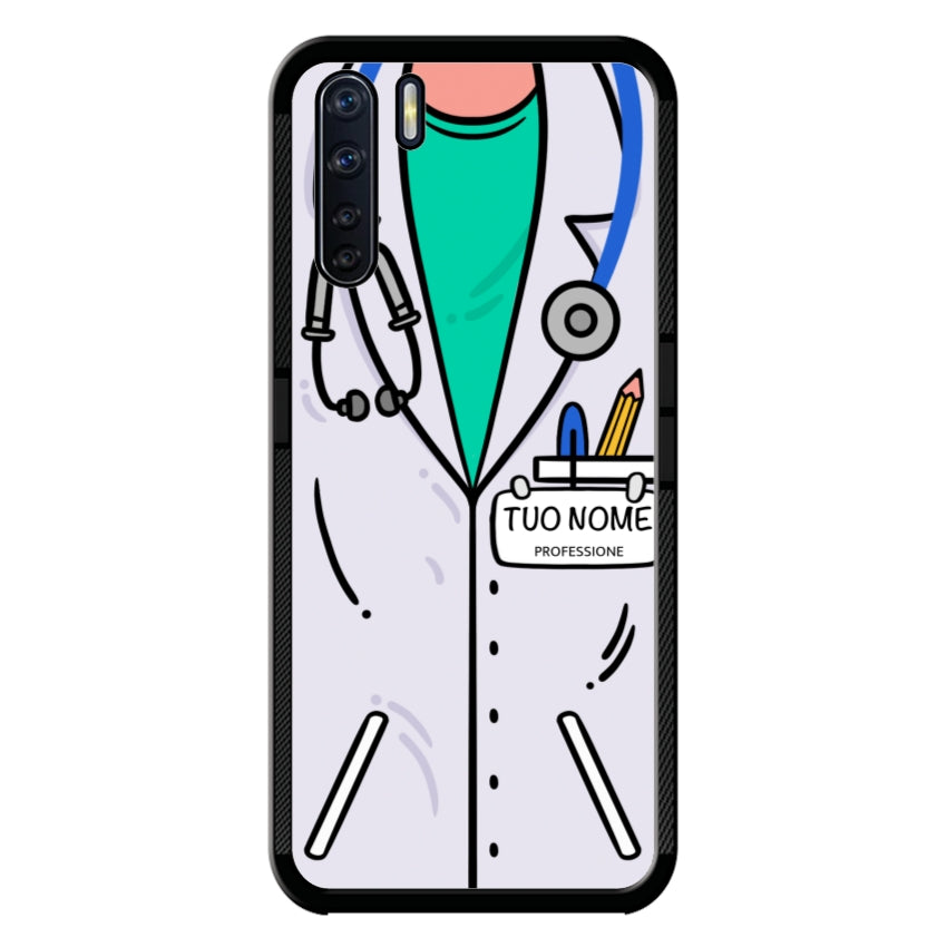 Cover Con Nome Divisa Dottore - Oppo