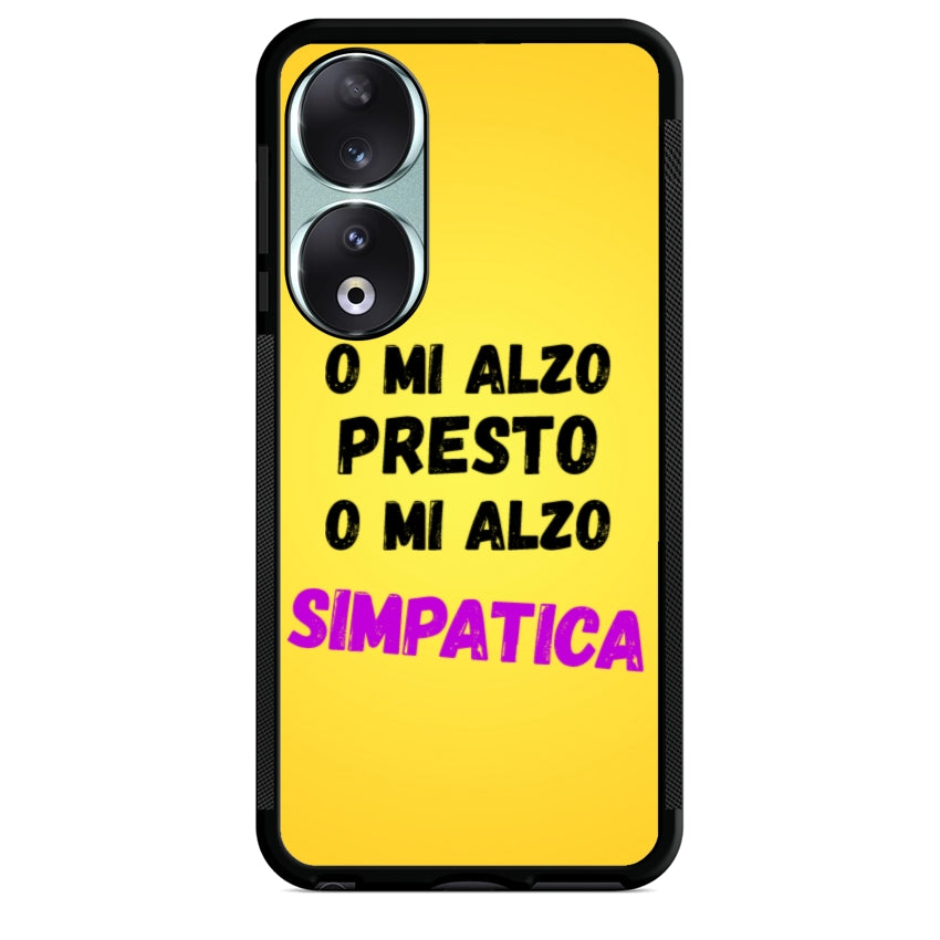 Cover o mi alzo presto o mi alzo simpatica - Huawei e Honor