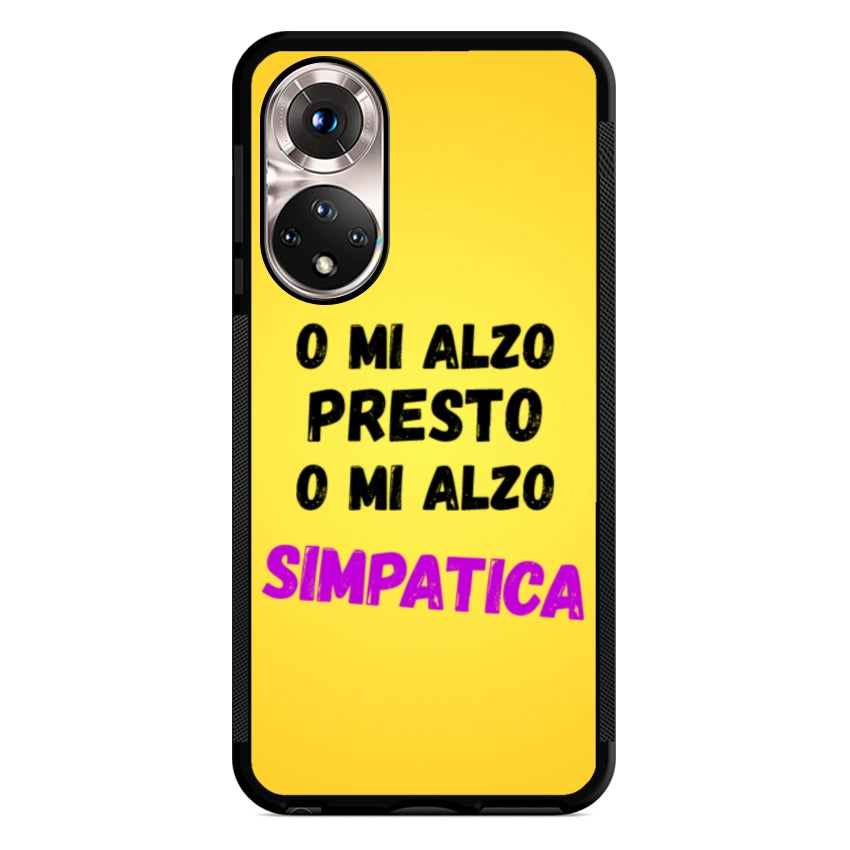 Cover o mi alzo presto o mi alzo simpatica - Huawei e Honor