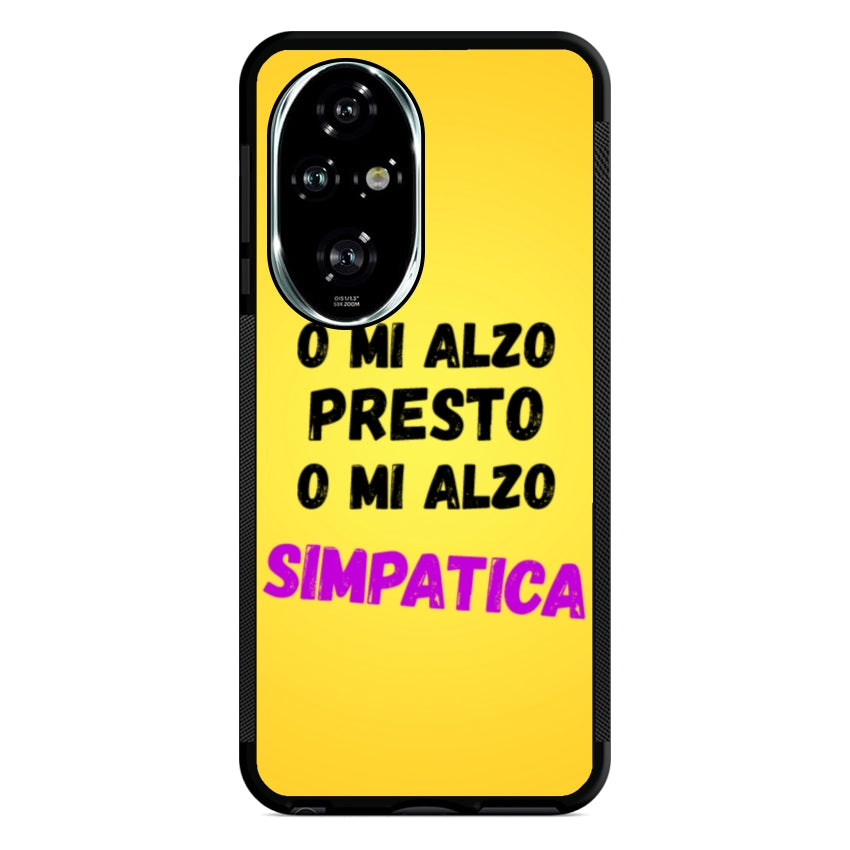 Cover o mi alzo presto o mi alzo simpatica - Huawei e Honor