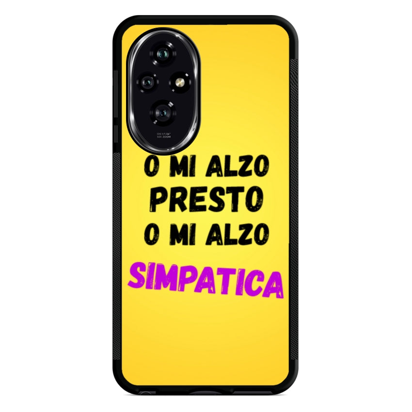 Cover o mi alzo presto o mi alzo simpatica - Huawei e Honor