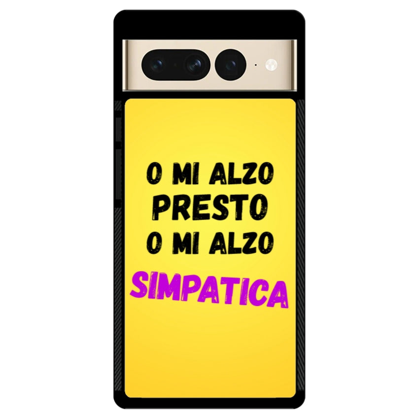 Cover o mi alzo presto o mi alzo simpatica  - Google Pixel