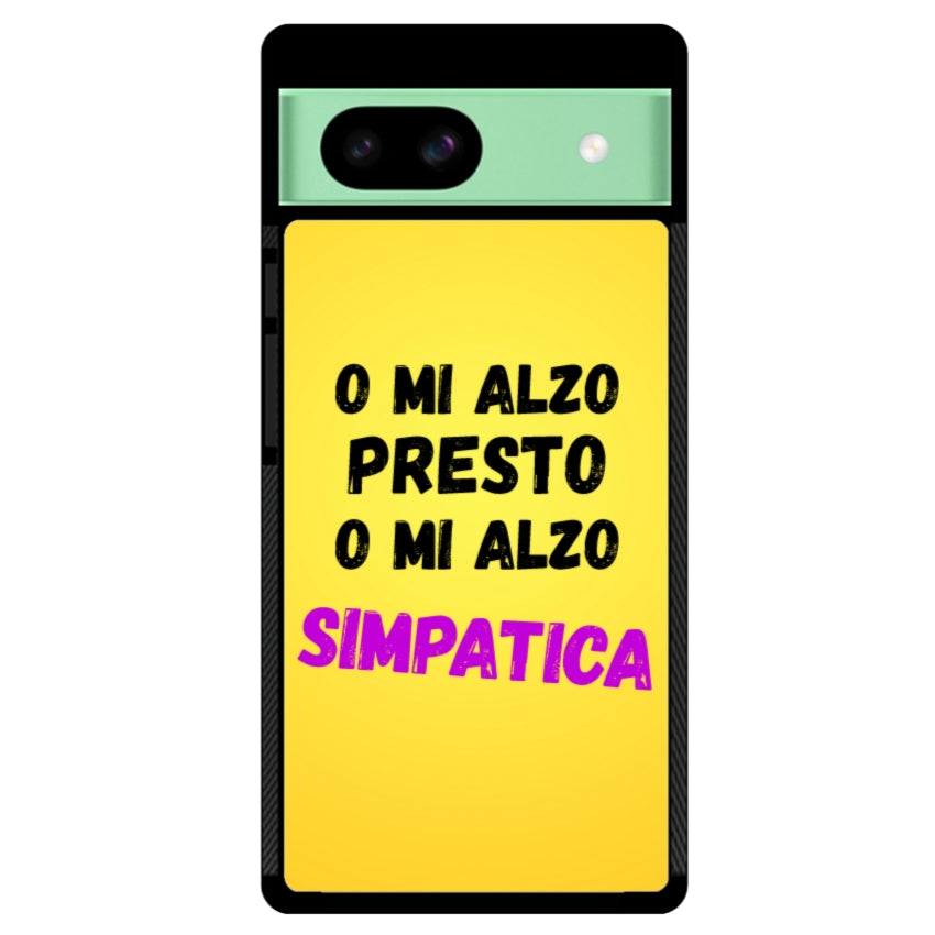Cover o mi alzo presto o mi alzo simpatica  - Google Pixel
