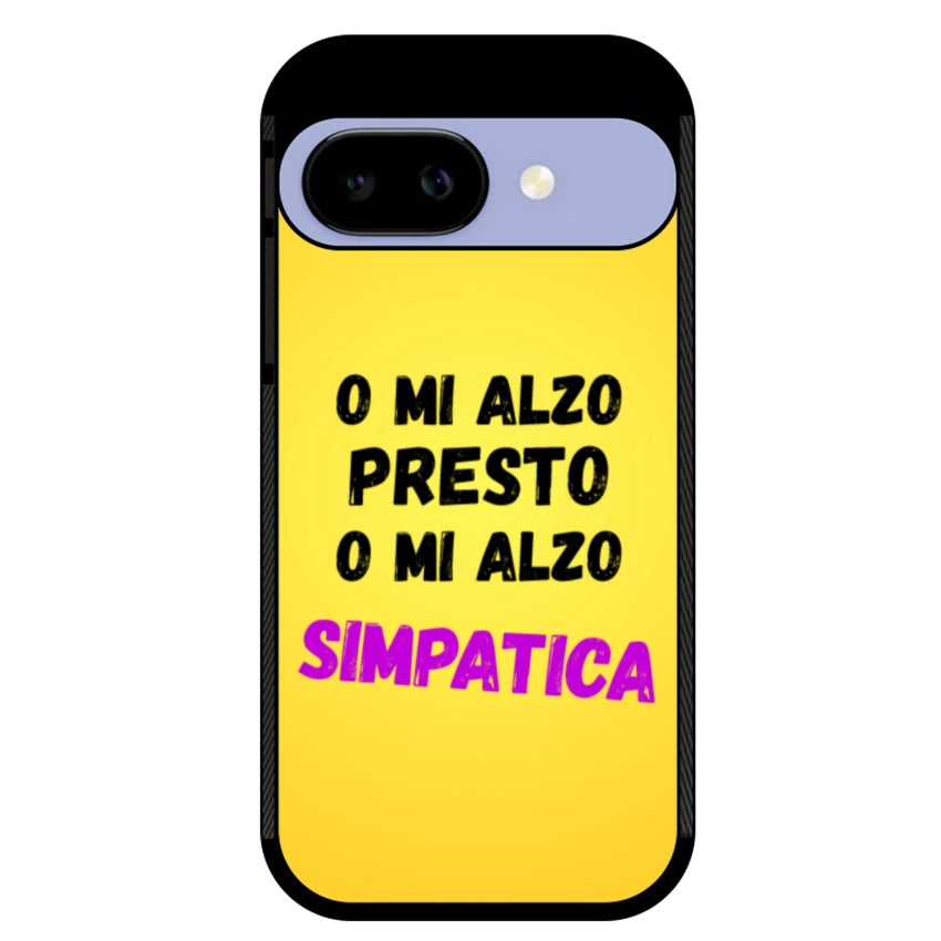 Cover o mi alzo presto o mi alzo simpatica  - Google Pixel