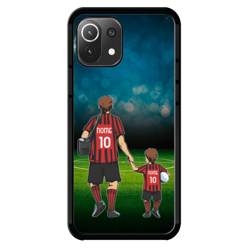 Cover Calcio Papà e Figlio - Xiaomi, Redmi e Poco